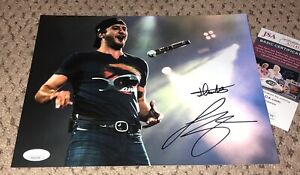 LUKE BRYAN SIGNED 8X10 PHOTO AUTOGRAPH JSA AUTH COA DRINK A BEER COUNTRY MUSIC