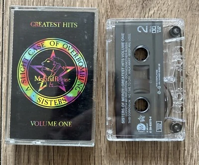 The Sisters of Mercy - Greatest Hits Volume 1 One - Cassette Tape Album - Imagem 1 de 4