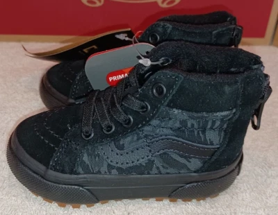 Camuflagem preta Vans Toddlers tamanho 4.0 Sk8 Hi MTE 2 Primaloft  - Imagem 1 de 4