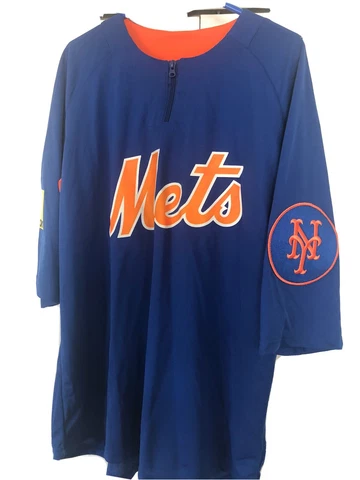 New York Mets 2018 SGA Replica Batting Practice  Pullover Jersey Cover