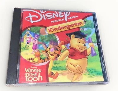 Disney Winnie Pooh Kindergarten Program Manual PC Game CD-ROM  - Image 1 of 4