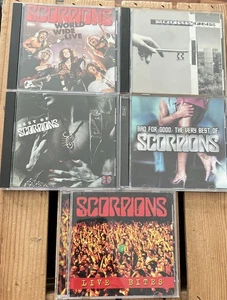 Scorpions 5 CD Lot World Wide Live Bites Best Of Crazy World  - Bild 1 von 4