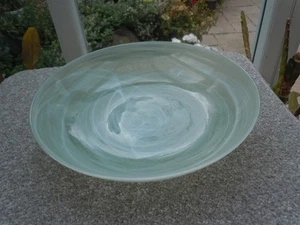 Maxwell & Williams 26.5cm Marblesque Glass Pasta Salad Bowl Serving - Picture 1 of 9