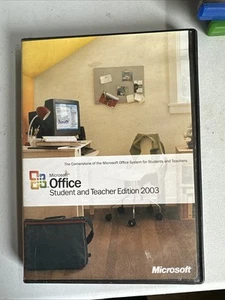 Microsoft Office Student and Teacher Edition 2003 con llave genuina PLUS BONUS - Imagen 1 de 9