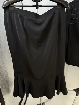 Таня Белла размер 18 коллекции Monique 2 ПК черный бусина церкви официальный юбка костюм - Изображение 1 из 4