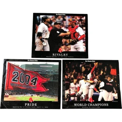Boston Red Sox 2004 World Series Boston Globe Yankees Rivalry [Set of 3] - Image 1 of 4