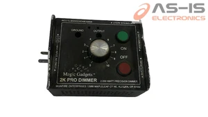 *TAL CUAL* Magic Gadgets 2K Pro Dimmer 2000 vatios atenuador de precisión (B0492) - Imagen 1 de 6