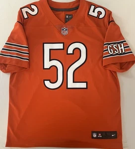 NIKE Chicago Bears Khalil Mack #52 NFL Players Jersey-Stitched, Orange Size L - Picture 1 of 9