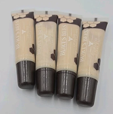 Lot of 4 Burt's Bees Lip Gloss New 0.5 oz Each 008 - Iced Glaze - Image 1 of 2