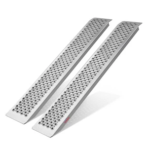 Ruedamann 5FT Aluminum Shed Ramps, 2PCS Total 880 lbs Capacity Loading Ramp f... - Picture 1 of 6