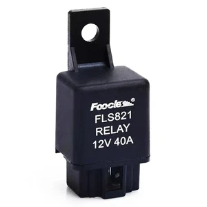Relè per auto resistente FLS821 12VDC 40A 4 pin - Foto 1 di 7