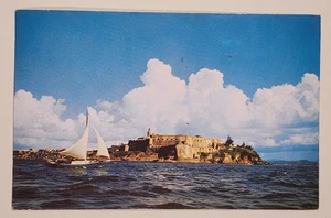 Castillo Morro - Postal de saludos desde Puerto Rico - Imagen 1 de 2