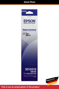 S015019 Epson LX-300plus II Ribbon Black - Photo 1/2