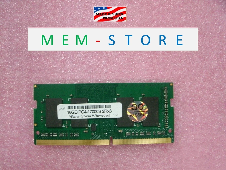 Compatible CT8217093 16GB SODIMM PC4-17000S DDR4-2133 Memory for ThinkPad T460s - Image 1 of 4