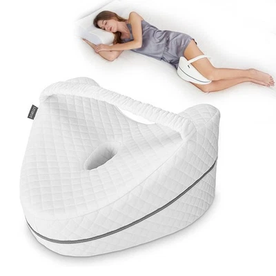 Kniekissen, Ergonomisches Seitenschläferkissen Memory Foam Knie Kissen Orthop... - Bild 1 von 4