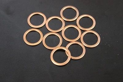 (10) 07-16 MINI Cooper Tapón de drenaje de aceite Arandela de aplastamiento Anillos de junta N12 N14 N16 N18 Foto 1 de 4