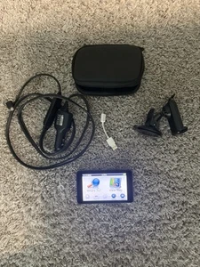 Garmin NUVI 3760 4.3" Portable GPS Navigator Bundle Power Cord Dash Mount & case - Picture 1 of 5