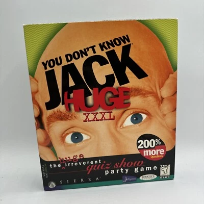 You Don't Know Jack Huge XXXL (PC, Mac, 1997) Great Condition - Image 1 of 4