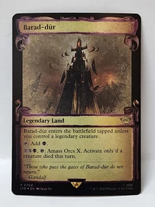 1x SILVERFOIL SHOWCASE Barad-dur, NM, LTR, Magic: the Gathering, MtG - Bild 1 von 9