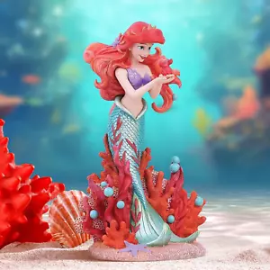 ✤ Nuova statuina botanica DISNEY SHOWCASE SIRENETTA ARIEL corallo sabista - Foto 1 di 7