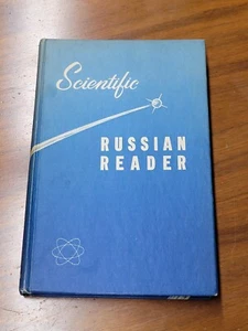 Scientific Russian Reader Noah Gershevsky 1960 2nd Edition Hc Chemistry Physics - Bild 1 von 8
