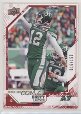2019 Upper Deck CFL Red /150 Brett Lauther #182