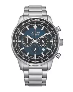 Citizen Eco-Drive CA4500-91L Hombre Crono Solar Azul Oscuro - Imagen 1 de 2