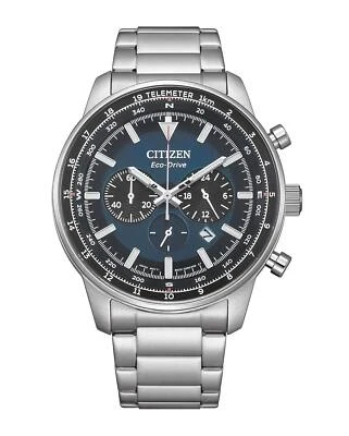 Citizen Eco-Drive CA4500-91L Herren-Chrono Solar Dunkelblau - Imagen 1 de 2