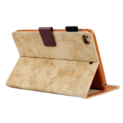 Para iPad 5 6 7 8 9 Gen 10.2" Air 1 2 Mini4 5 Estuche a prueba de golpes Cuero Soporte Cubierta Foto 1 de 4