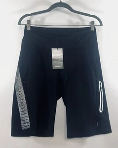 Craft Sportswear Mountain Bike Cycling Shorts HALE XT Size Medium NWT Black - Picture 1 of 5