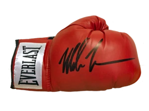 IRON MIKE TYSON WELTMEISTER SIGNIERTER EVERLAST BOXHANDSCHUH SIEHE BEWEIS & COA - Bild 1 von 2