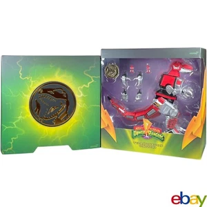 Super7 Mighty Morphin Power Rangers Ultimates Tyrannosaurus Dinozord Hasbro New - Picture 1 of 24