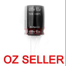 Capacitor 82uf 400V 105°C 18X25mm for LCD Monitor Screen Rubycon power booard OZ