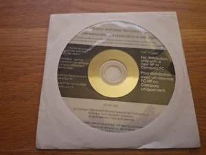 HP Application and Driver Recovery DVD - NEW, SEALED - Picture 1 of 1
