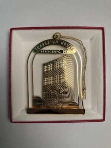 Adorno Vintage, Casa Trapecio Petersburg Virginia NUEVO - Imagen 1 de 6