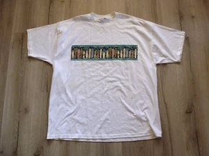 Vintage Reyn Spooner Mens Shirt XXL White Cotton Surf Boards A Few Stains NWOT - Picture 1 of 10