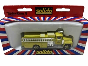 Vtg Solido Metal Toner Gam II Yellow Engine Fullerton Fire Department Mack Truck - Picture 1 of 9