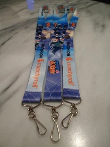 Lote de 3 cordones Naruto Shippuden Crunchyroll - Imagen 1 de 2