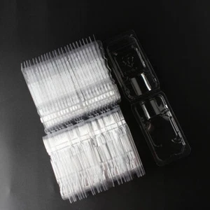 100 pcs AMD CPU Clamshell Tray Case For 754 939 AM2 AM3+ AM4 FM1 FM2 FM2+ CPUs - Picture 1 of 4