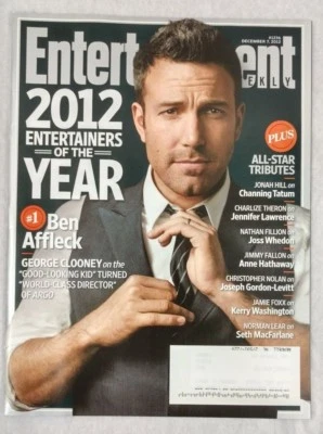 Ben Affleck Entertainment Weekly Dec 2012 Lena Dunham Channing Tatum Joss Whedon - Image 1 of 2