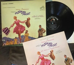 THE SOUND OF MUSIC - 1965 RCA Movie Soundtrack LP w/ Booklet - BEAUTIFUL NM - Foto 1 di 7