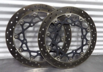 06-15 Yamaha FZ1 rueda delantera freno rotor disco 4,55 mm Foto 1 de 4