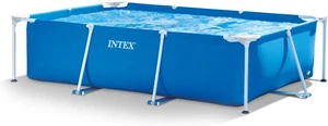 Intex 28272NP - Piscina Fuori Terra Rectangular Frame Rettangolare, 3834 L, Acci - Imagen 1 de 18