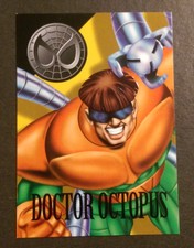 Vintage Marvel 1996 Fleer Vision Trading Card - # 10 Doctor Octopus Near Mint