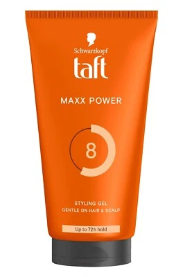 €35.50/L - 6 Pack Schwarzkopf Taffeta - Maxx Power - Hair Styling Gel N°8 - 150ml - Image 1 of 2