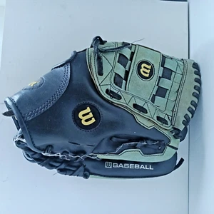 Wilson A300 A0300 GS11 RHT Youth Black Green Baseball Glove 11" Glove - Picture 1 of 11