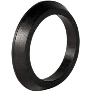HIGHCRAFT Q3543 Rubber Washer for Tubular Drain 1-1/2 x 1-1/4 Inch, Black - Picture 1 of 1