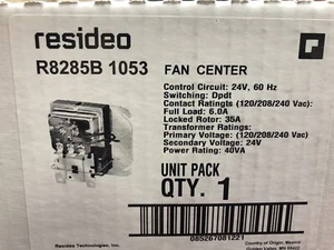 Resideo Fan Center Control 120/208/240V - Part # R8285B 1053 - New in Box ! - Picture 1 of 7