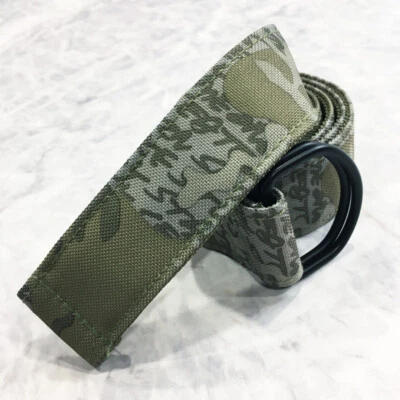 CINTURÓN CAMUFLAJE AUTÉNTICO STUSSY x FUTURA 2000 HOMBRE TALLA GRATIS Foto 1 de 3