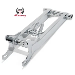 2"+ Extended Chrome Rear Swingarm for Yamaha Banshee 350 1987 to 2006 - Picture 1 of 9